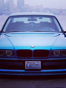 Preview wallpaper bmw, e38, tuning, car, front bumper