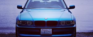 Preview wallpaper bmw, e38, tuning, car, front bumper