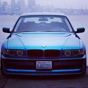 Preview wallpaper bmw, e38, tuning, car, front bumper