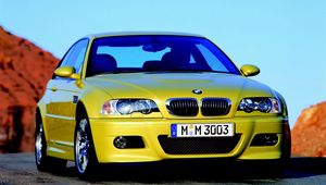 Preview wallpaper bmw e46 m3, cars, yellow, style, movement