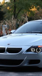 Preview wallpaper bmw e63, bmw, car, gray