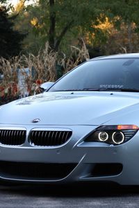 Preview wallpaper bmw e63, bmw, car, gray