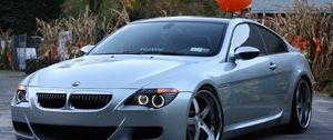 Preview wallpaper bmw e63, bmw, car, gray