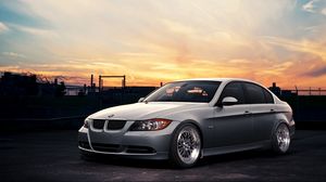 Preview wallpaper bmw e90, black, auto, style