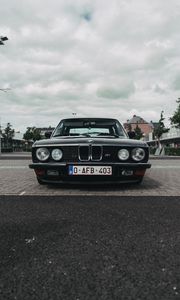 Preview wallpaper bmw e9, bmw, car, retro, front view