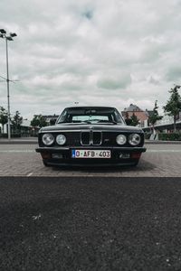 Preview wallpaper bmw e9, bmw, car, retro, front view