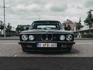 Preview wallpaper bmw e9, bmw, car, retro, front view