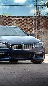 Preview wallpaper bmw, f13, 650i, black, front view