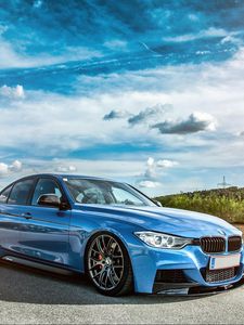 Preview wallpaper bmw, f30, 335i, tuning, stance