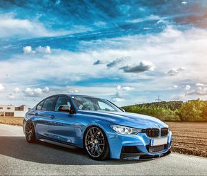 Preview wallpaper bmw, f30, 335i, tuning, stance