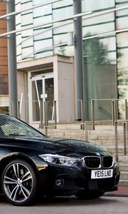 Preview wallpaper bmw, f30, side view