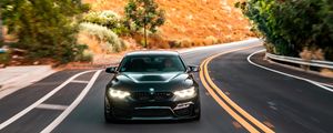 Preview wallpaper bmw f82 m4, bmw, car, sports car, road