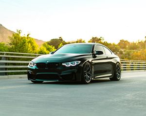 Preview wallpaper bmw f82 m4 coupe, bmw, car, sports car, headlight