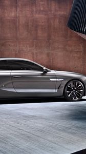 Preview wallpaper bmw, gran lusso, coupe, 2013, silver, side view