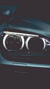 Preview wallpaper bmw, headlights, black, style