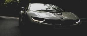 Preview wallpaper bmw i8, bmw, car, front view