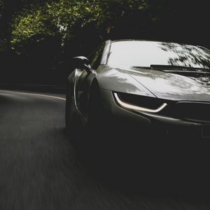 Preview wallpaper bmw i8, bmw, car, front view