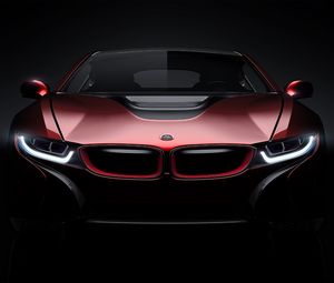 Preview wallpaper bmw, i8, concept, front view