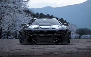 Preview wallpaper bmw, i8, front view, concept