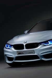 Preview wallpaper bmw, iconic lights, f82, front view