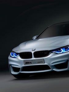 Preview wallpaper bmw, iconic lights, f82, front view