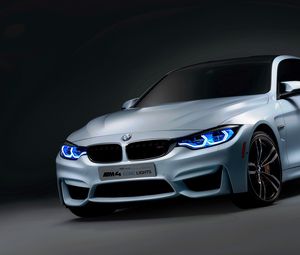 Preview wallpaper bmw, iconic lights, f82, front view