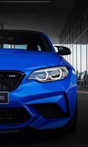 Preview wallpaper bmw m2, bmw, car, blue