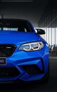 Preview wallpaper bmw m2, bmw, car, blue