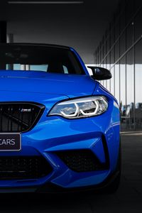 Preview wallpaper bmw m2, bmw, car, blue