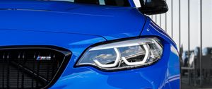 Preview wallpaper bmw m2, bmw, car, blue