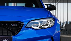 Preview wallpaper bmw m2, bmw, car, blue