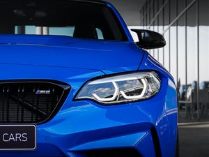 Preview wallpaper bmw m2, bmw, car, blue