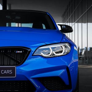 Preview wallpaper bmw m2, bmw, car, blue