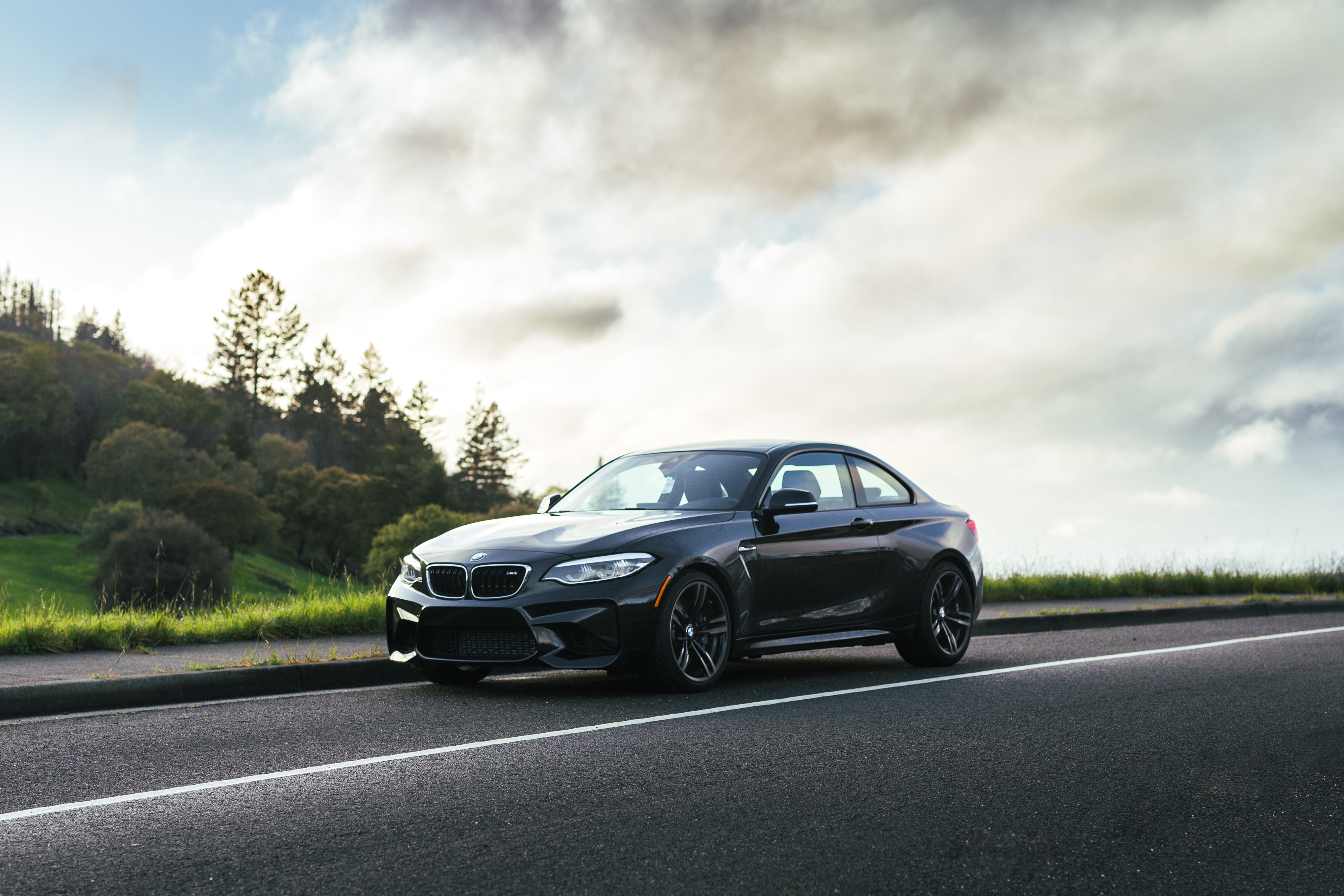 4690x3127 Wallpaper bmw m2, bmw, car, black, asphalt