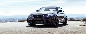 Preview wallpaper bmw m2, bmw, car, black