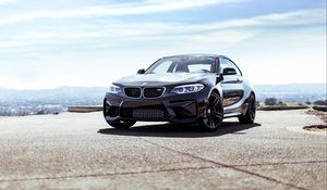 Preview wallpaper bmw m2, bmw, car, black