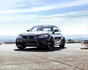 Preview wallpaper bmw m2, bmw, car, black