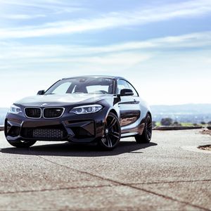 Preview wallpaper bmw m2, bmw, car, black