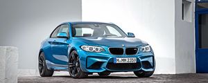 Preview wallpaper bmw, m2, f87, side view