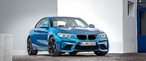 Preview wallpaper bmw, m2, f87, side view