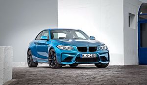 Preview wallpaper bmw, m2, f87, side view