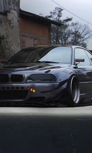 Preview wallpaper bmw, m3, e46, side view