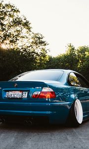 Preview wallpaper bmw, m3, rear view