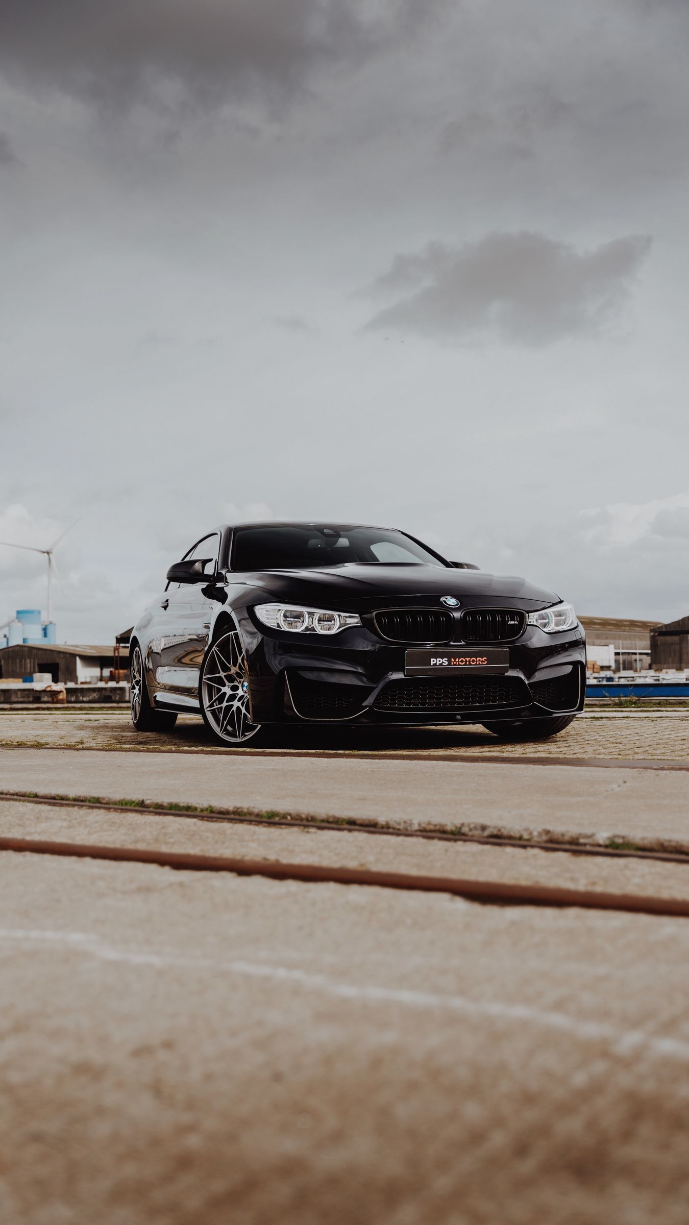 Download Wallpaper 1350x2400 Bmw M4 Bmw Car Sportscar Black Iphone