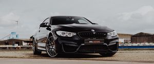 Preview wallpaper bmw m4, bmw, car, sportscar, black