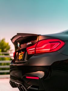 Preview wallpaper bmw m4, bmw, car, headlight, close