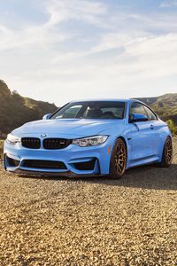 Preview wallpaper bmw m4, bmw, side view