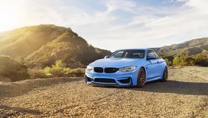 Preview wallpaper bmw m4, bmw, side view