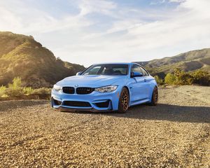 Preview wallpaper bmw m4, bmw, side view