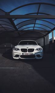 Preview wallpaper bmw m6, bmw, car, white, front view